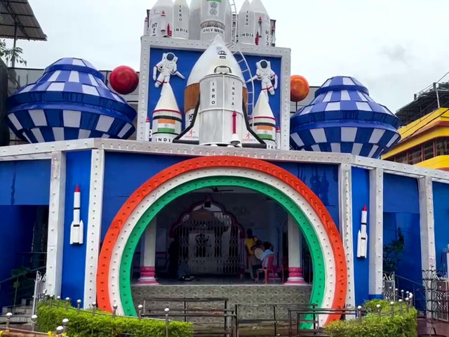 ISRO Themed Kali Puja In Guwahati A Big Hit