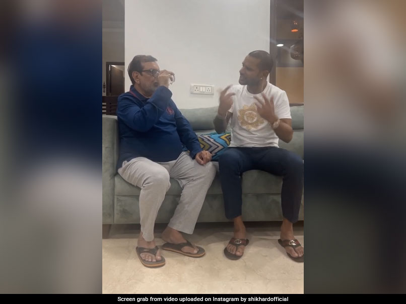 Watch: Shikhar Dhawans Latest Reel With Father On Marriage Goes Viral