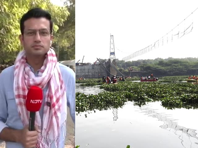 NDTV Report: 9 Arrested, None Named In FIR In Gujarat Bridge Tragedy