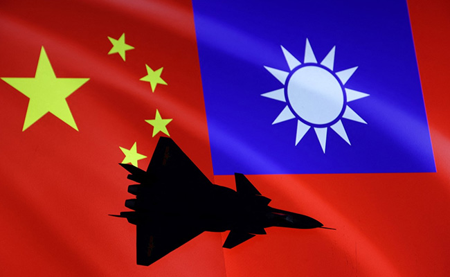 China Looking At Ukraine War To Develop "Hybrid Warfare": Taiwan's Security Chief