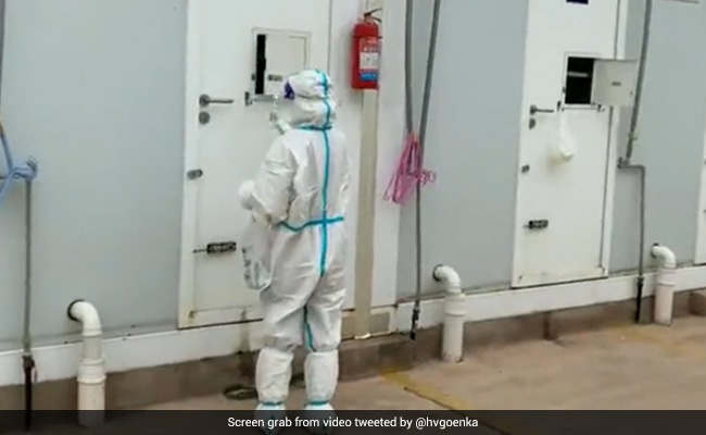 "It's Not A Prison, It's A Covid Isolation Ward In China." Harsh Goenka Shares Video
