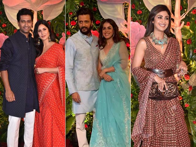 Katrina-Vicky, Shilpa And Other Stars At Ramesh Taurani's Diwali Party