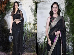 From Dia Mirza To Karishma Tanna, The Stunning Black Saree Is A Celebrity Favourite This Festive Season From Dia Mirza To Karishma Tanna, The Stunning Black Saree Is A Celebrity Favourite This Festive Season