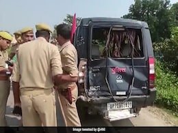 5 Injured In UP Deputy Chief Minister's Convoy Accident 5 Injured In UP Deputy Chief Minister's Convoy Accident