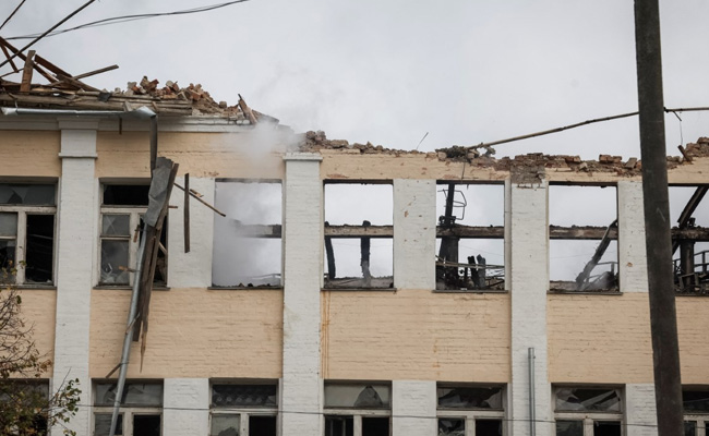 Iranian Drones Hit Ukraine's Kyiv Region For First Time: Report