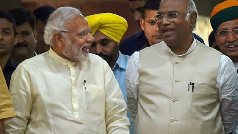 PM Modi Wishes Mallikarjun Kharge On His Birthday, Prays For His Long Life