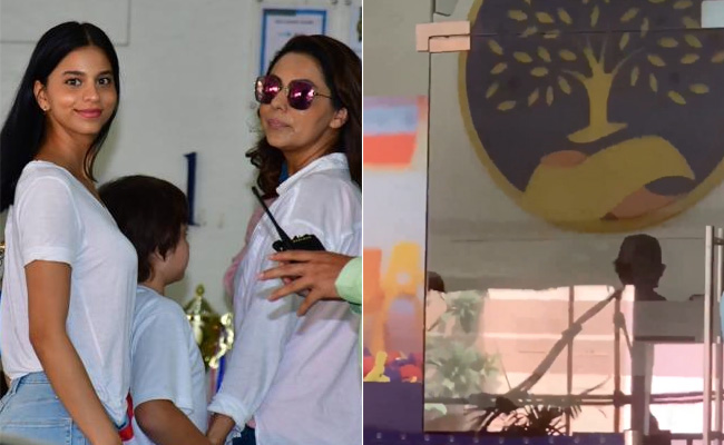Shah Rukh Khan, Gauri, Aryan And Suhana Attend AbRam's Taekwondo Match In Mumbai