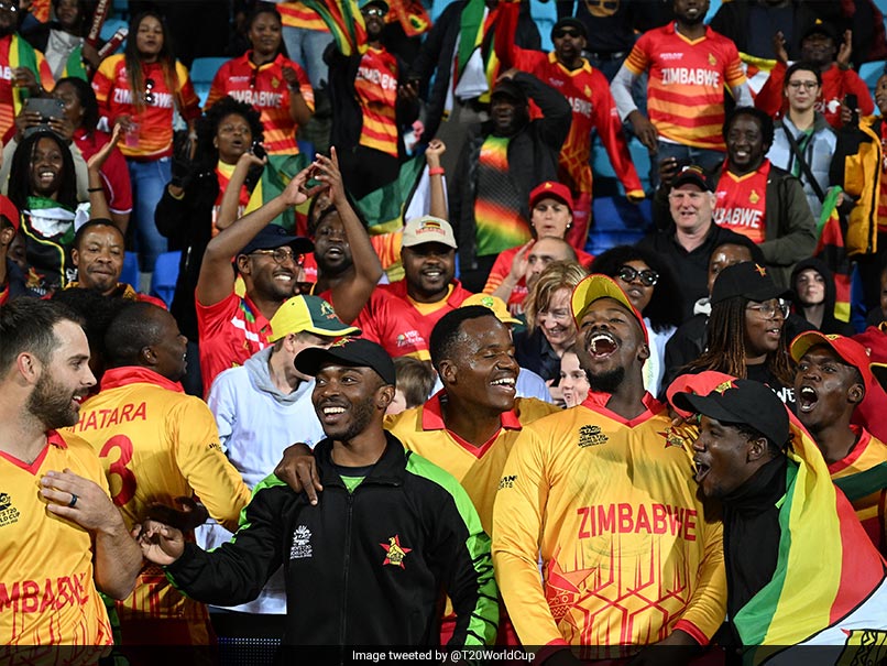 Watch: Fans Erupt In Joy As Zimbabwe Reach T20 World Cup Super 12s For 1st Time