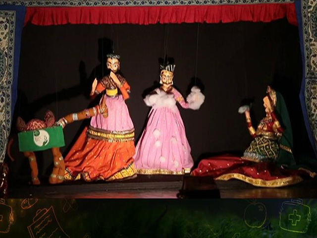 Puppets Create Awareness About Good Health And Hygiene