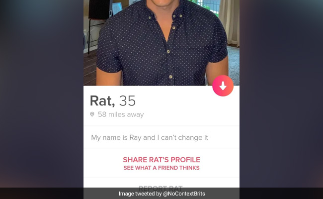 Man Mistakenly Puts His Name As "Rat" On Tinder, Sparks Meme Fest