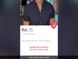 Man Mistakenly Puts His Name As "Rat" On Tinder, Sparks Meme Fest Man Mistakenly Puts His Name As "Rat" On Tinder, Sparks Meme Fest
