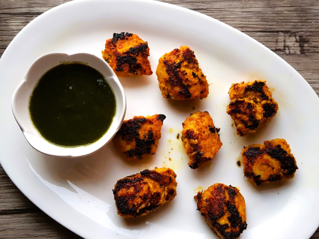 Achari Chicken Tikka Recipe | How To Make Achari Chicken Tikka