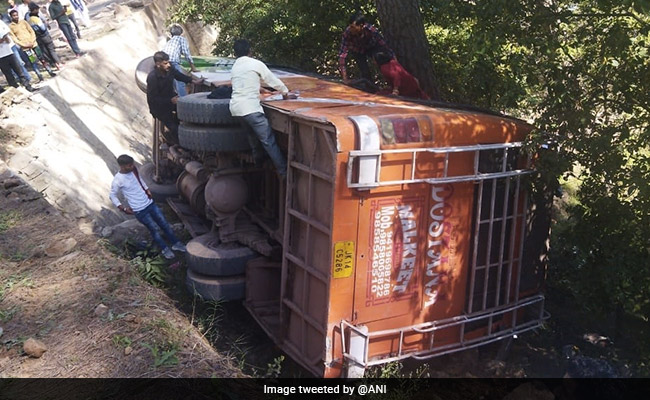 1 Killed, 67 Injured After Bus Overturns In Jammu And Kashmir's Udhampur