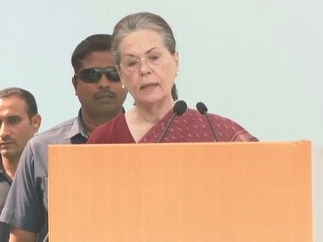 "Feeling Relieved, Free Of Responsibility": Sonia Gandhi Passes The Baton