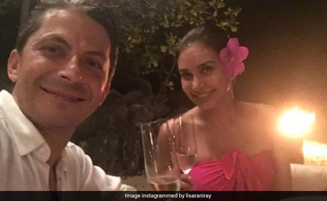 Pics From Lisa Ray's 10th Wedding Anniversary Celebrations In Dubai