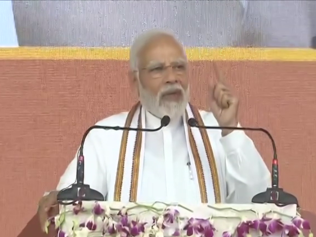 PM Modi Unveils Projects Worth Rs 4,000 Crore In Gujarat's Junagadh