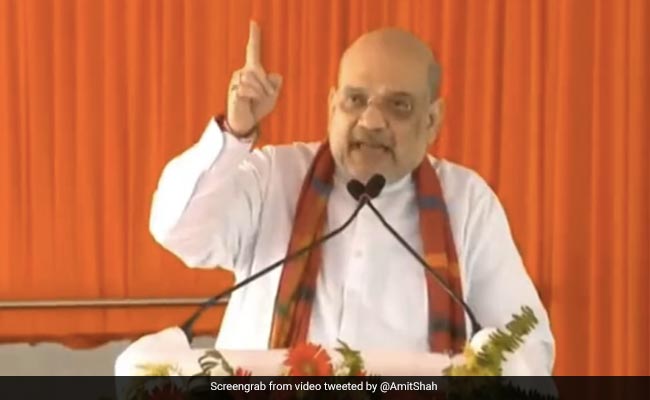 'Disciples' Of Jai Prakash Narayan Joined Hands With Congress: Amit Shah