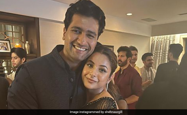 Diwali 2022: Vicky Kaushal And Shehnaaz Gill In Punjabi-Special Party Pic