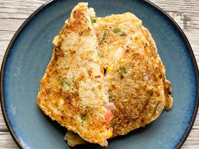 Sooji Sandwich Recipe | How To Make Sooji Sandwich