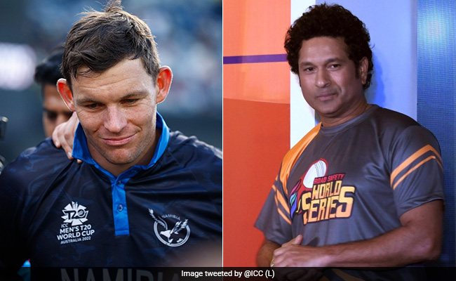 "नाम याद रखना...", नामीबिया के खिलाड़ी ने सचिन तेंदुलकर को दिया ट्वीट का ऐसा जवाब
