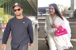 विक्की कौशल और सारा अली खान मुंबई एयरपोर्ट पर आए नजर विक्की कौशल और सारा अली खान मुंबई एयरपोर्ट पर आए नजर