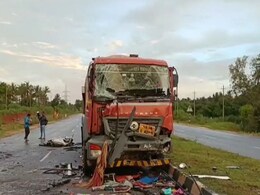 Nine Dead In Three-Vehicle Pile-Up In Karnataka Nine Dead In Three-Vehicle Pile-Up In Karnataka