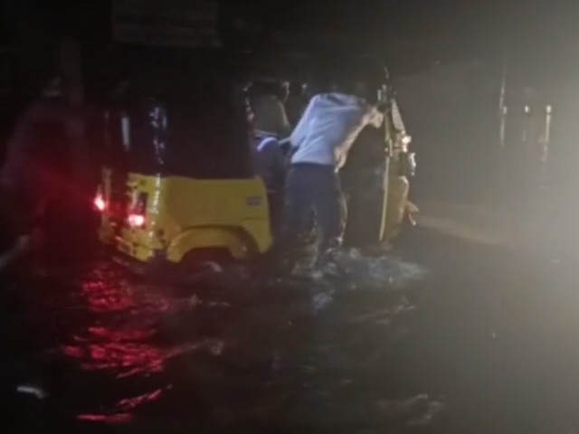 Heavy Rain Leads To Waterlogging In UP's Mathura