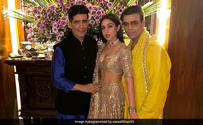 Diwali 2022: Bling O'clock At Manish Malhotra's Party, Courtesy Sara Ali Khan And Karan Johar