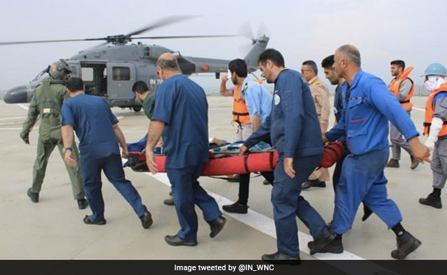 Navy Evacuates Iran Naval Personnel Off Mumbai Coast After Cardiac Arrest