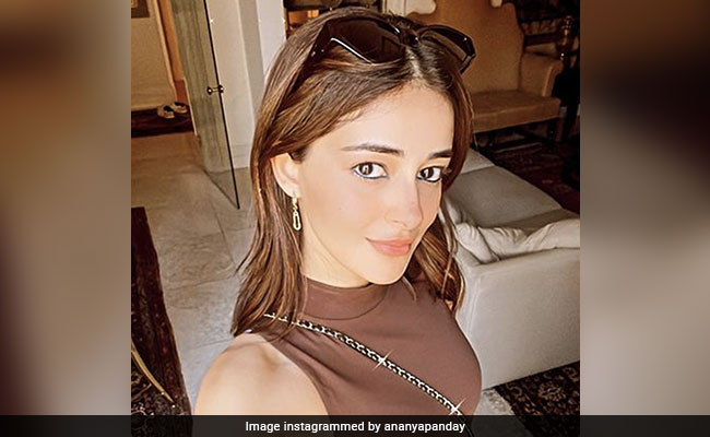 Ananya Panday In A Chic Brown Mini Dress Sums Up Sass With Style