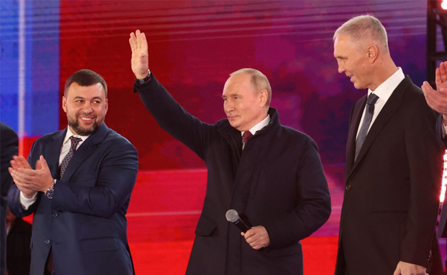 Russian Lawmakers Approve Annexation Of 4 Ukrainian Regions