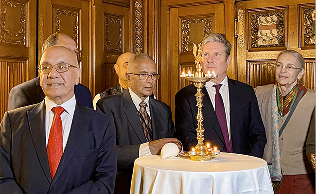 UK Parliament Celebrates Diwali With Candles, Prayers