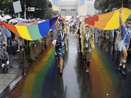 Taiwan Holds First LGBTQ Pride March Since Covid Pandemic Taiwan Holds First LGBTQ Pride March Since Covid Pandemic