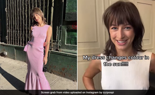 Watch: White Dress Instantly Changes Colour In The Sun, Internet Calls It "Coolest Thing Ever"