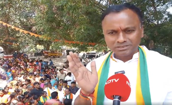 "KCR, Give Proof": BJP's Telangana Bypoll Candidate On 18,000 Crores Row