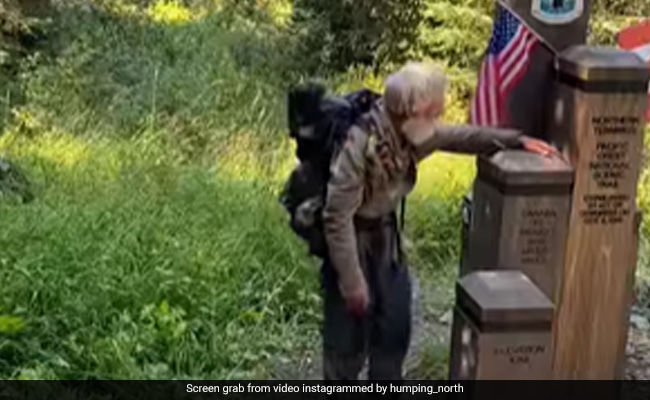 Video: 71-Year-Old Man Completing A 4,000 Km Trail In US Inspires The Internet