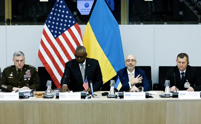 West Plans More Arms For 'Brave' Ukraine As Sirens Sound Again