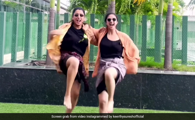 Video Of Keerthy Suresh Dancing To <i>Dhoom Dhaam Dhosthaan</i> Sets The Weekend Mood Right