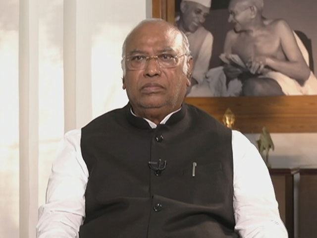 "Congress Not In Crisis": Mallikarjun Kharge Ahead Of Party Chief Poll