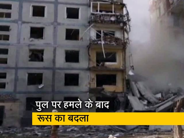 क्रीमिया में पुल पर विस्फोट के बाद रूस की जवाबी कार्रवाई तेज