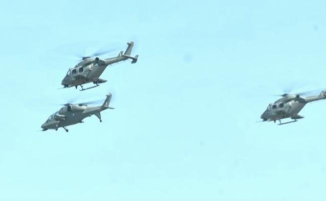 Made-In-India Light Combat Helicopter (LCH) Inducted By Air Force