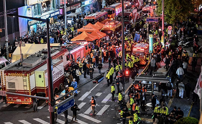 South Korea Cops Blame "Misjudgement" For 2022 Halloween Stampede