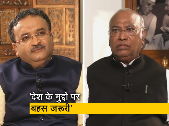 मल्लिकार्जुन खड़गे कांग्रेस अध्यक्ष का चुनाव लड़ने पर NDTV से बोले- "मैं जनता का उम्मीदवार हूं"