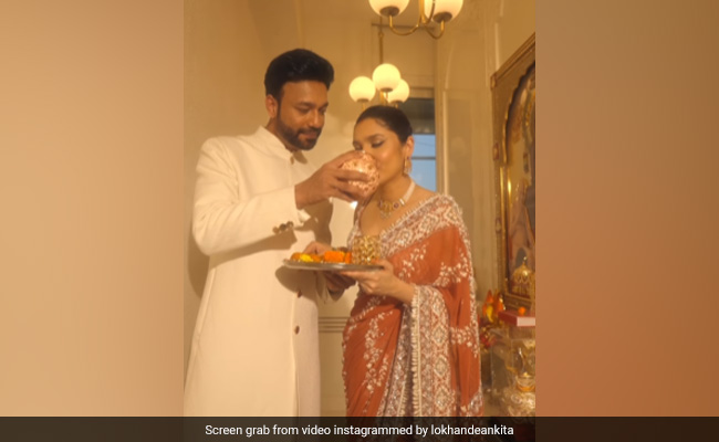 Karwa Chauth 2022: Ankita Lokhande Shares Glimpse Of Her Festivities With Vicky Jain