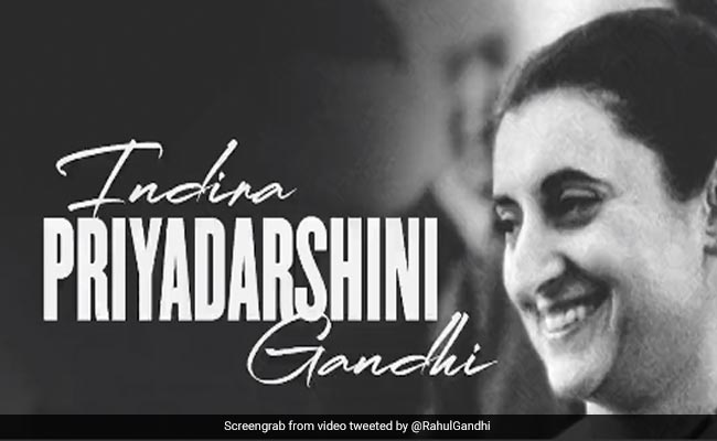 Rahul Gandhi's Emotional Post On "<i>Dadi</i>" Indira Gandhi's Death Anniversary