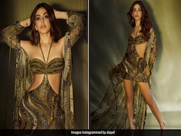We're Trying But Can't Look Past Alaya Furniturwalla's Washboard Abs In Her Cutout Dress We're Trying But Can't Look Past Alaya Furniturwalla's Washboard Abs In Her Cutout Dress