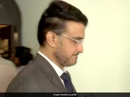Sourav Ganguly Arrives For BCCI's Annual General Meeting In Mumbai. See Pics Sourav Ganguly Arrives For BCCI's Annual General Meeting In Mumbai. See Pics