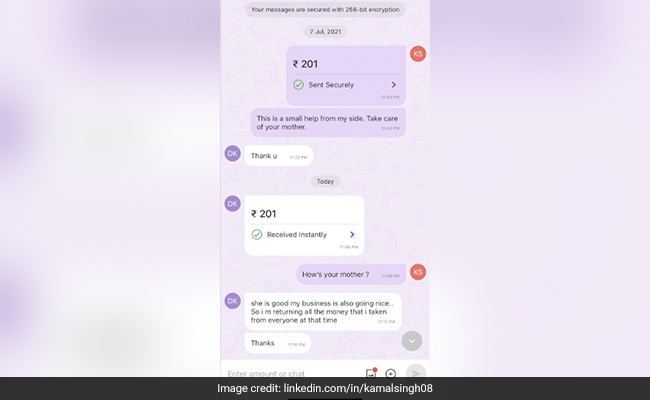 Stranger Repays A Man After 1.5 Years Of Getting Money In Donations