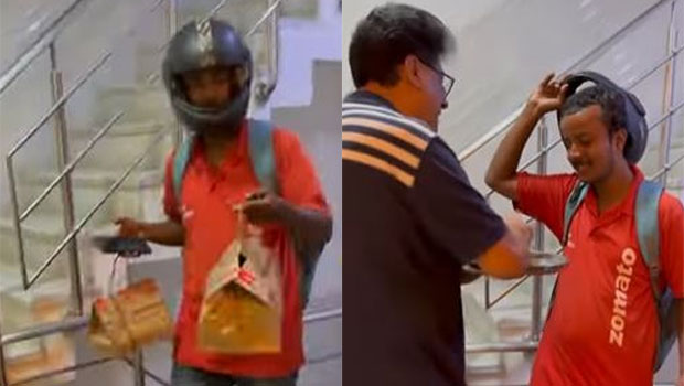 Viral Video: Food Delivery Agent Greeted With 'Tika' On Delivering Food Successfully