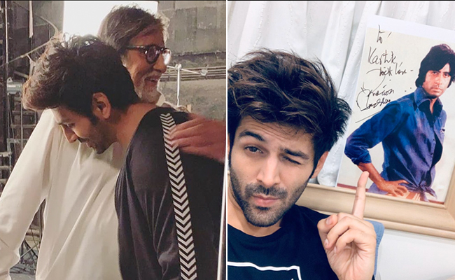 Kartik Aaryan Got Amitabh Bachchan's Autograph 4 Years Ago And It Was Among His "Happiest Moments"